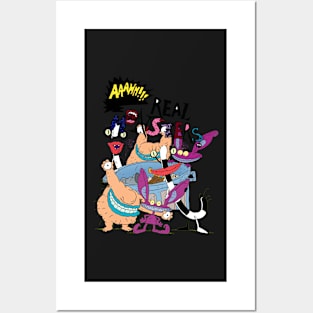 aaahh real monsters Posters and Art